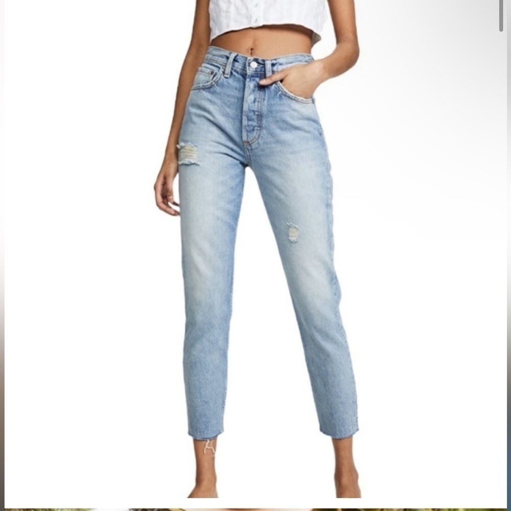 Free People | Boyish Billy Jeans in Taxi Driver 27 - Picture 8 of 12